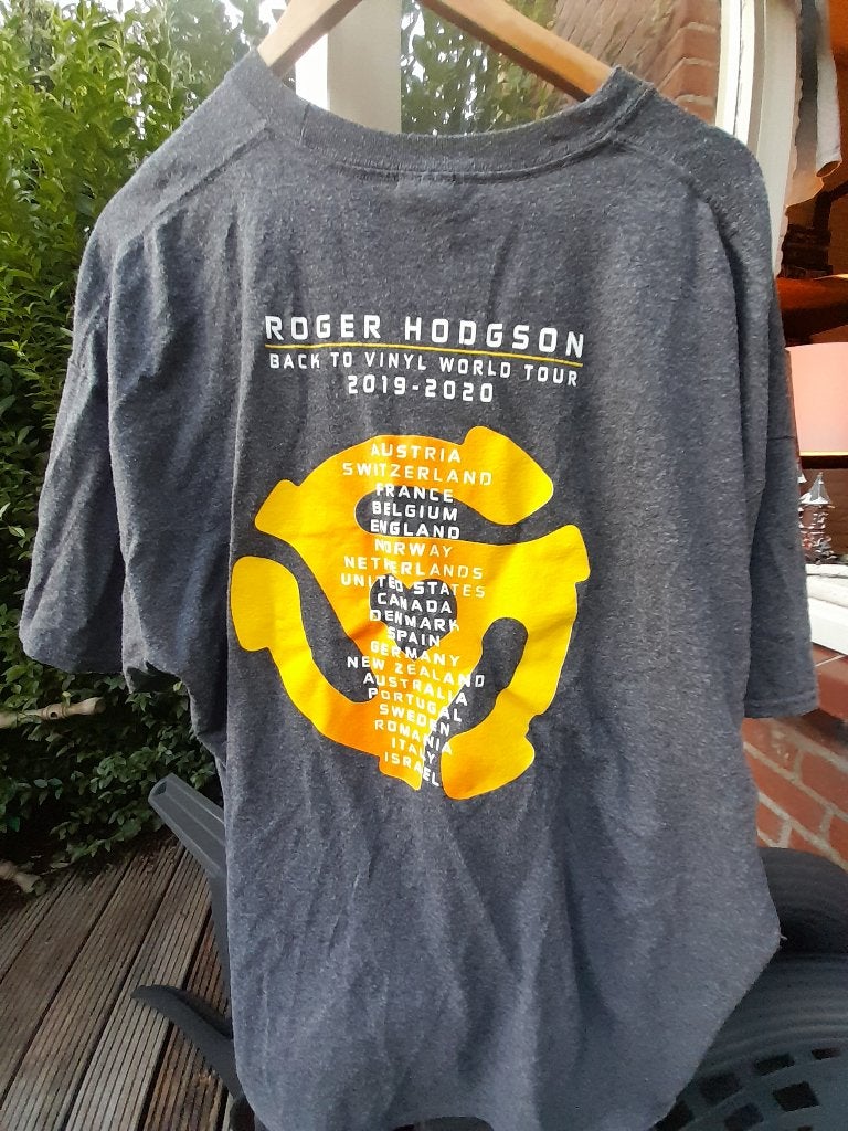 T shirt Supertramp / Roger Hodgson, Ophalen of Verzenden, Gedragen, Overige maten, Overige kleuren