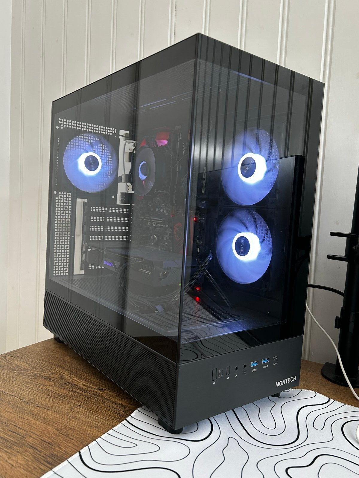 Gaming PC i7-6700K GTX 1660 SUPER 16GB RAM SSD+HDD RGB, Ophalen of Verzenden, Zo goed als nieuw, Gaming, HDD