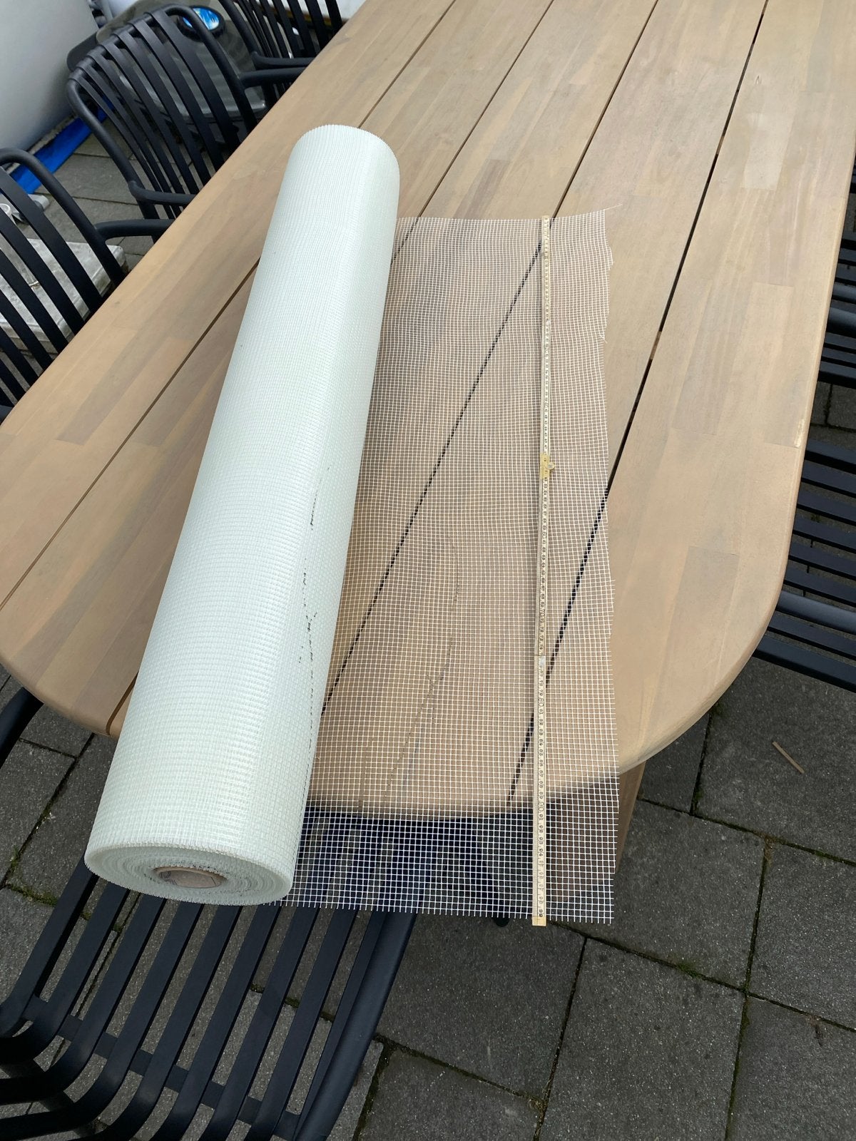 Knauf Stucgaas - 88 meter x 1 meter breed, Ophalen, Nieuw