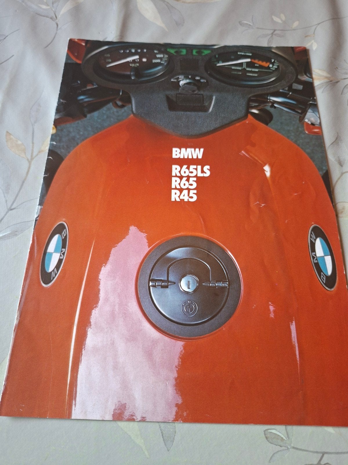 BMW R65LS R65 R45 brochure Duits 1982 - 12 pagina's, Ophalen of Verzenden, Gelezen, BMW