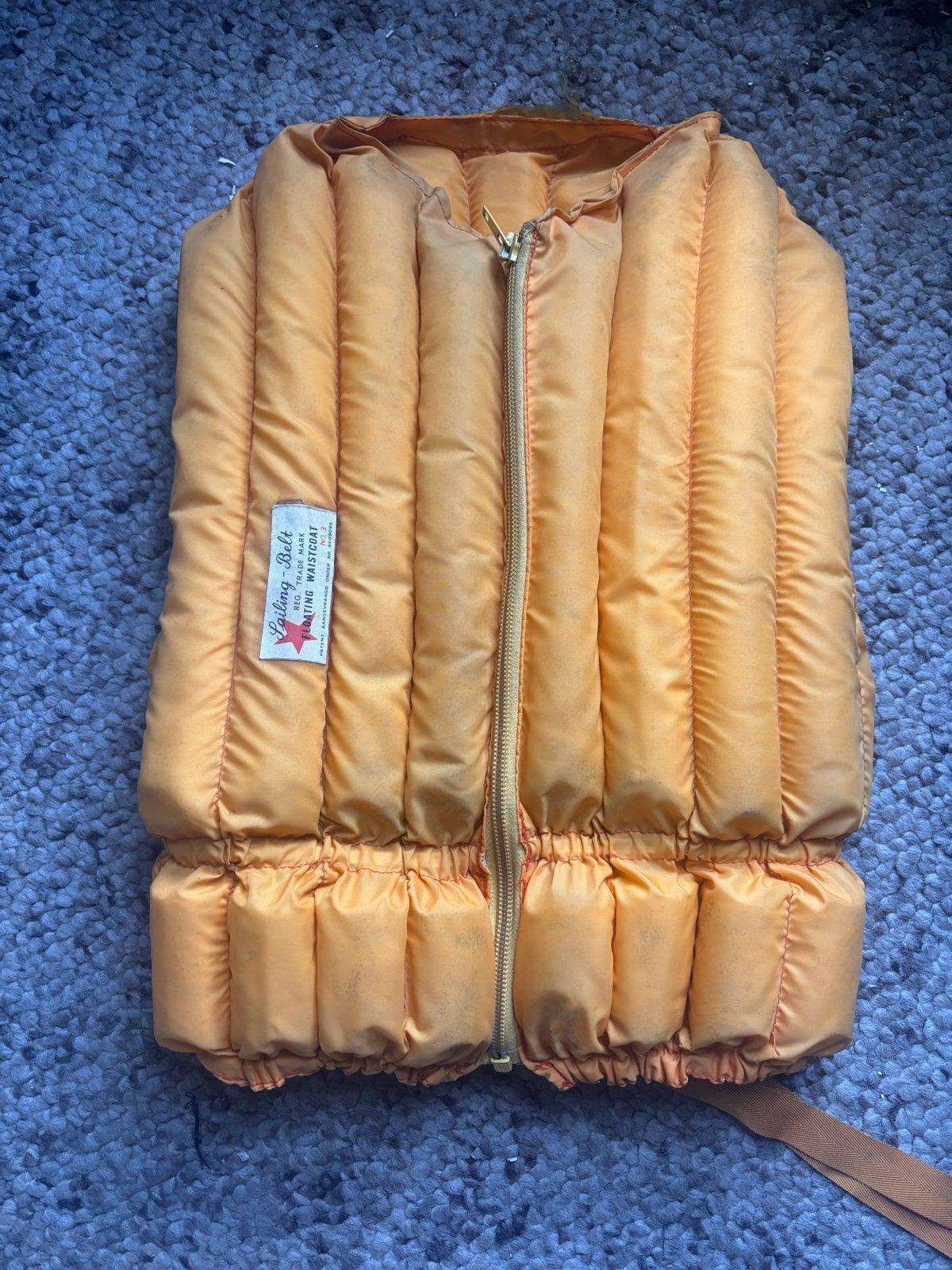 Vintage Saling-Belt Drijvend Reddingsvest (Maat 3), Watersport en Boten, Ophalen, Gebruikt, Overige typen