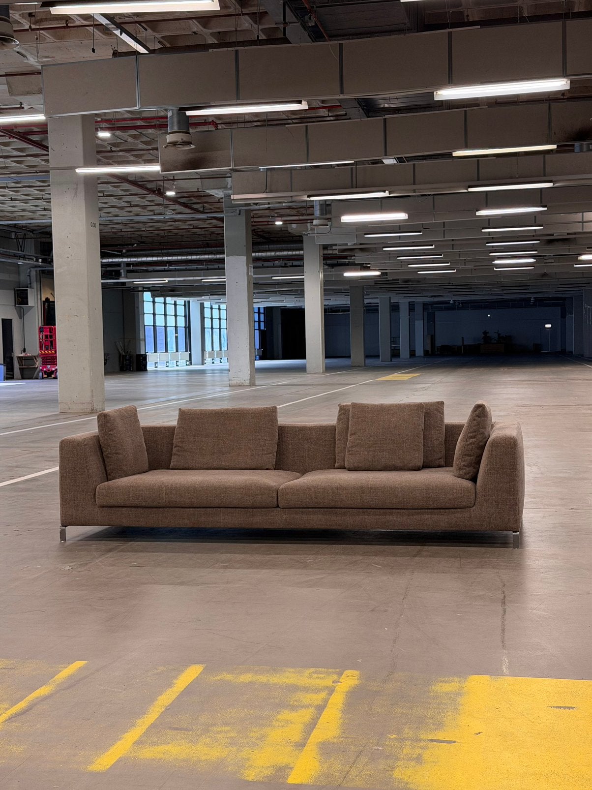 B&B Italia Ray Bank | Taupe | NIEUWSTAAT + Garantie, 250 tot 300 cm, 100 tot 125 cm, Overige materialen, Ophalen of Verzenden