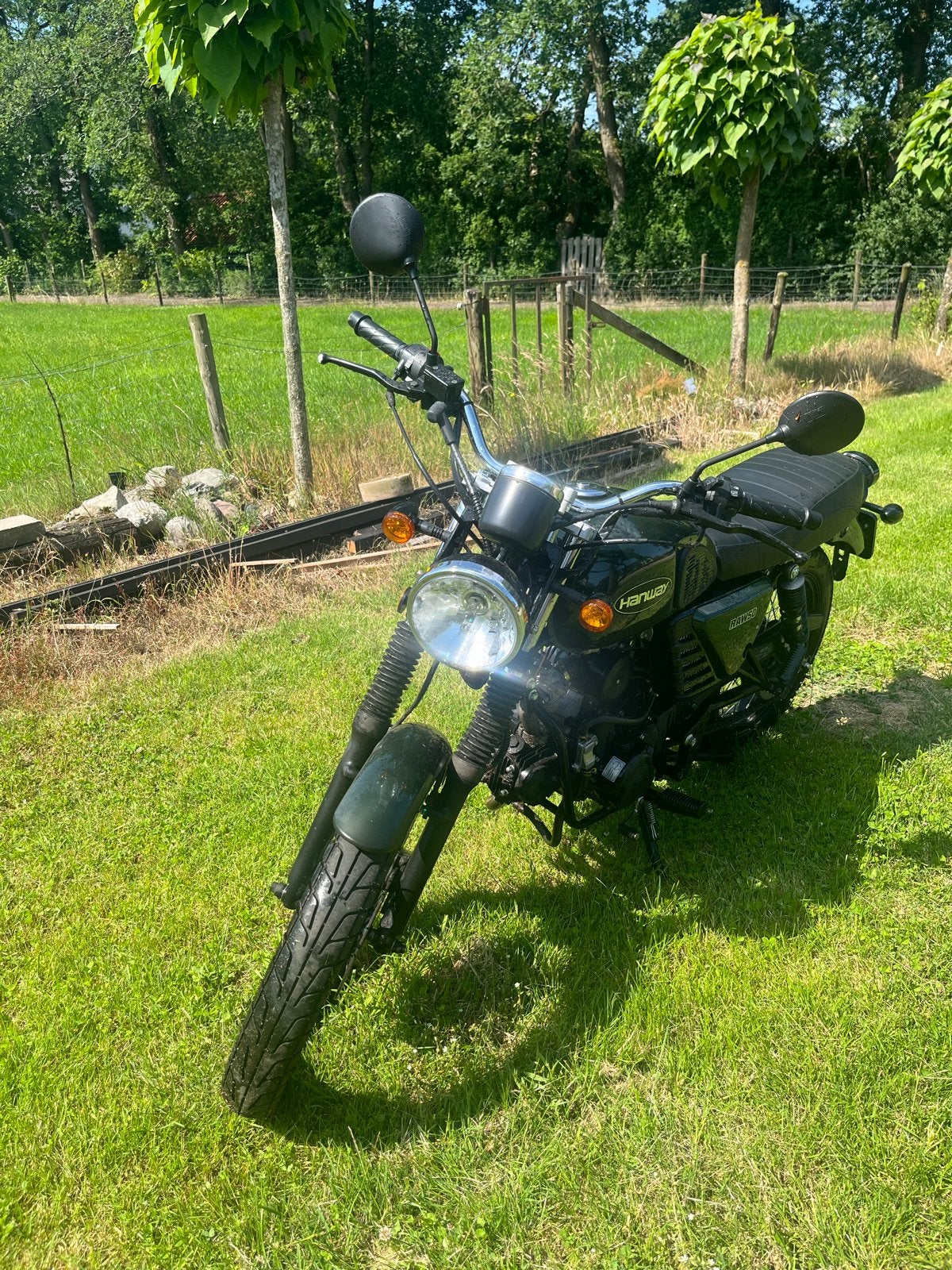 Hanway Raw 50 - Stoere 50cc schakelbrommer, Zo goed als nieuw, Ophalen, Overige merken, 4 versnellingen