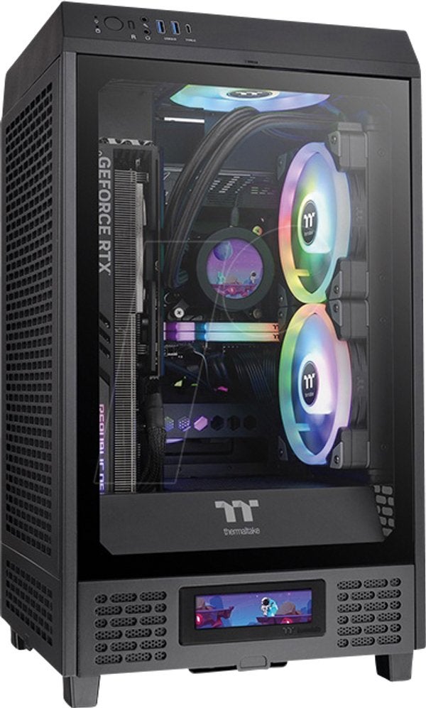 Thermaltake The Tower 200 PC-behuizing - Gebruikt, Ophalen, Gebruikt