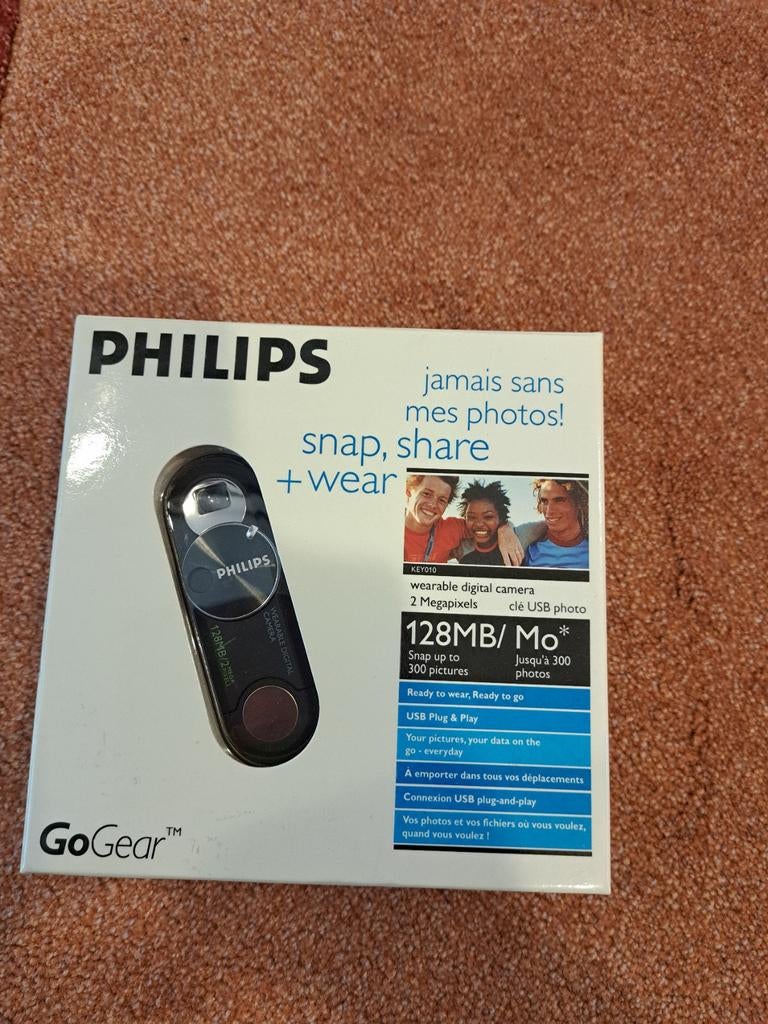 Philips GoGear MP3-speler - 128MB - Nieuw in doos, Audio, Tv en Foto, Ophalen, Nieuw, Philips, Minder dan 2 GB