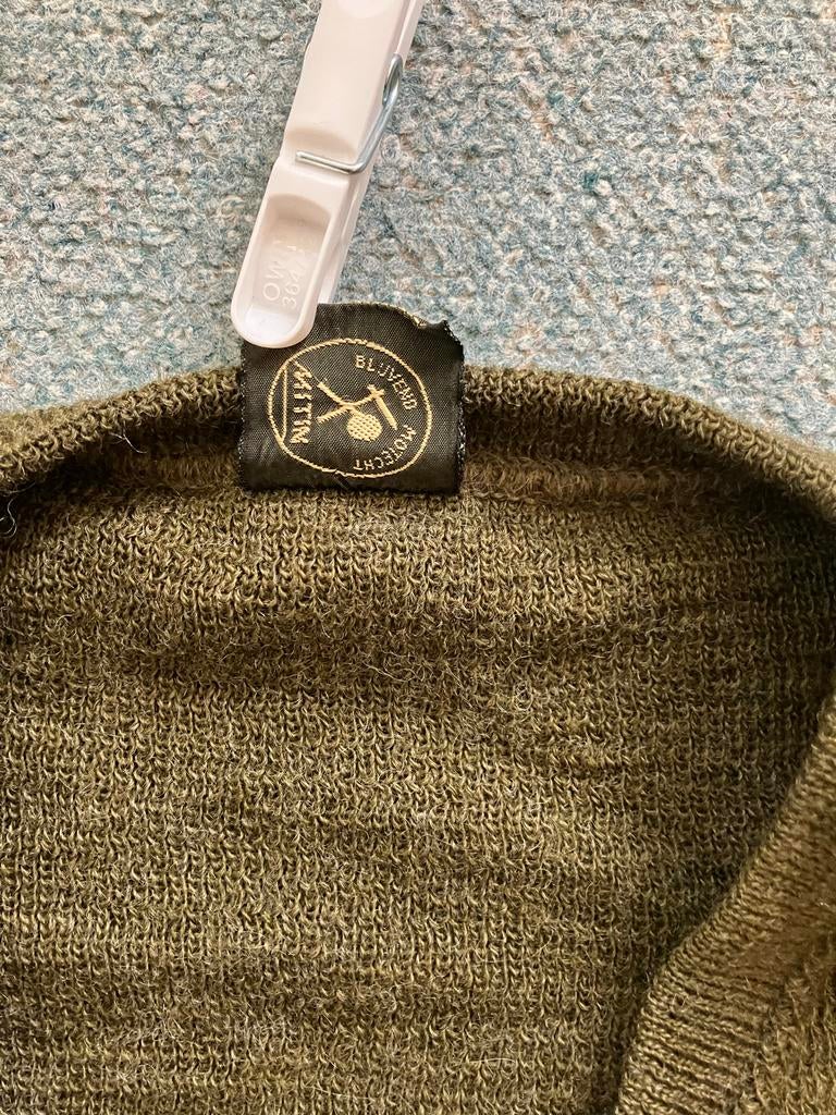 Vintage Leger KL trui - pullover maat 3 - 1972, Ophalen of Verzenden, Gedragen