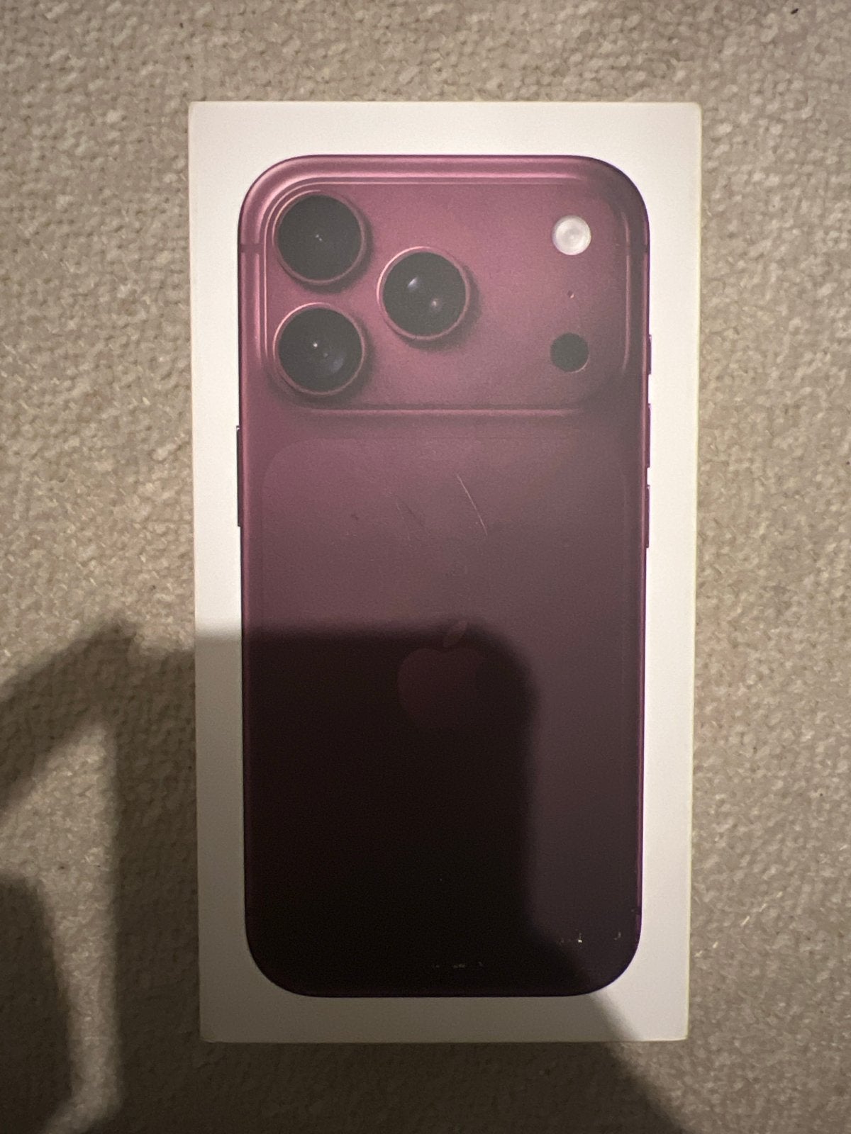 iPhone 18 Pro 1TB Burgundy - Ongeopend, Telecommunicatie, Ophalen of Verzenden, Zonder simlock, IPhone 18 Pro, Zonder abonnement