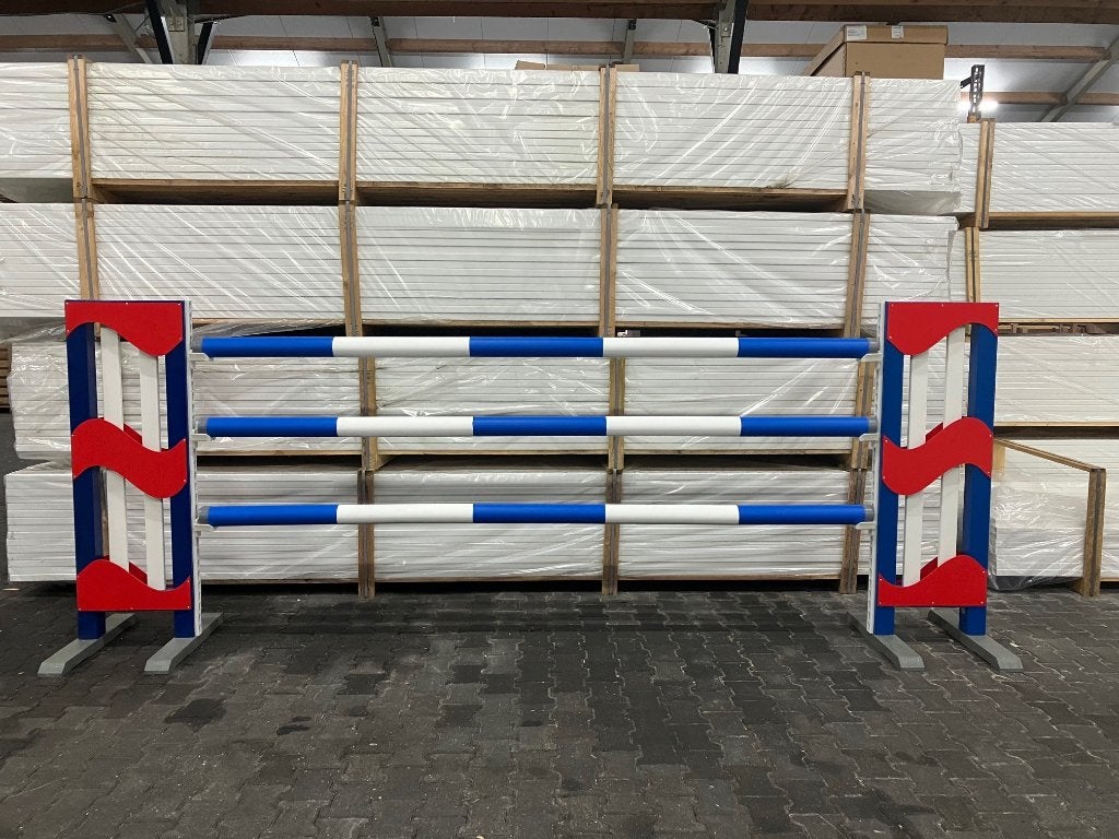 Complete hindernis kunststof, 4 balken. Outlet, 30% korting, Ophalen of Verzenden, Nieuw, Springen