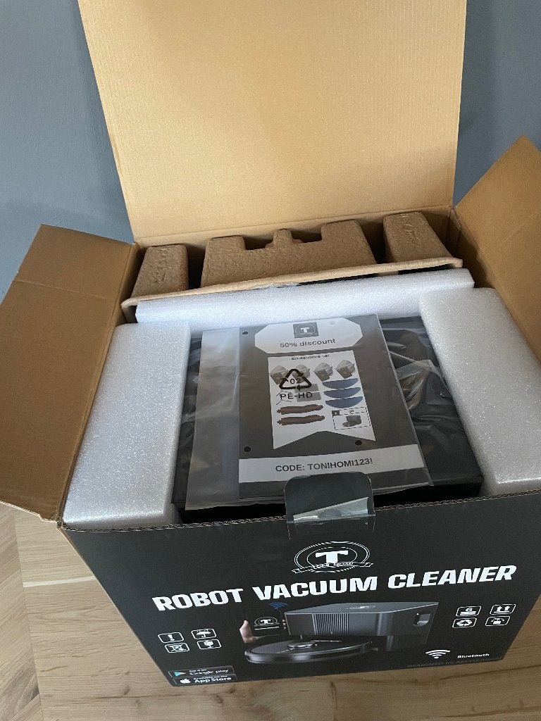 Foto 7 van Ongebruikte robotstofzuiger met dweil (winkelprijs €1299)