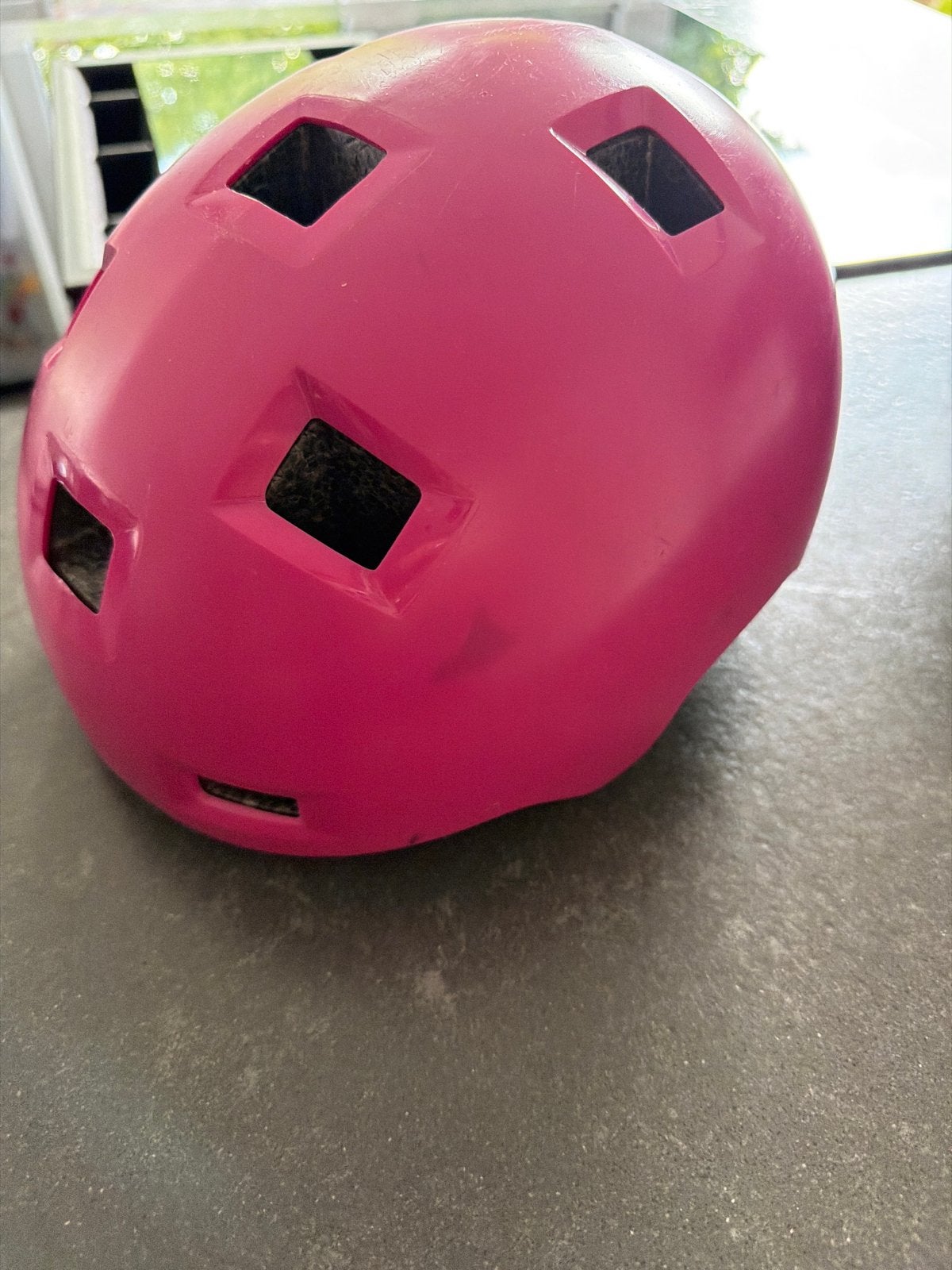 Oxelo kinderhelm roze - Veiligheid en comfort voor je kind, Ophalen, Gebruikt, Overige maten, Meisje