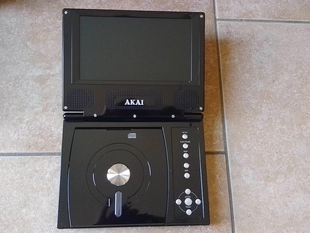 AKAI portable DVD-speler acvds715ux (compleet), Draagbaar, Ophalen of Verzenden, Zo goed als nieuw, Overige merken
