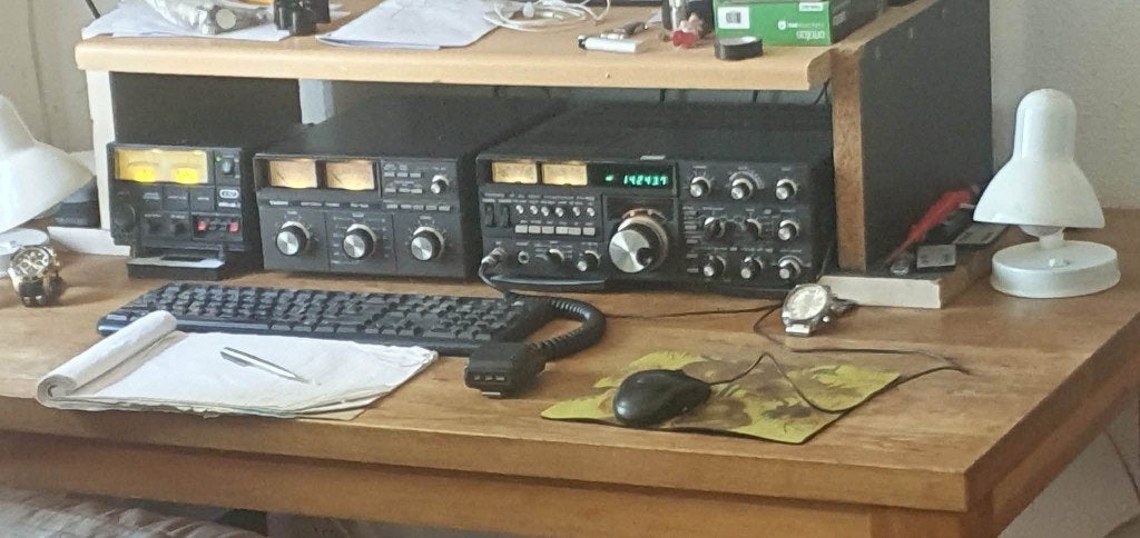 Yaesu FT 102, Telecommunicatie, Ophalen, Gebruikt, Zender en Ontvanger