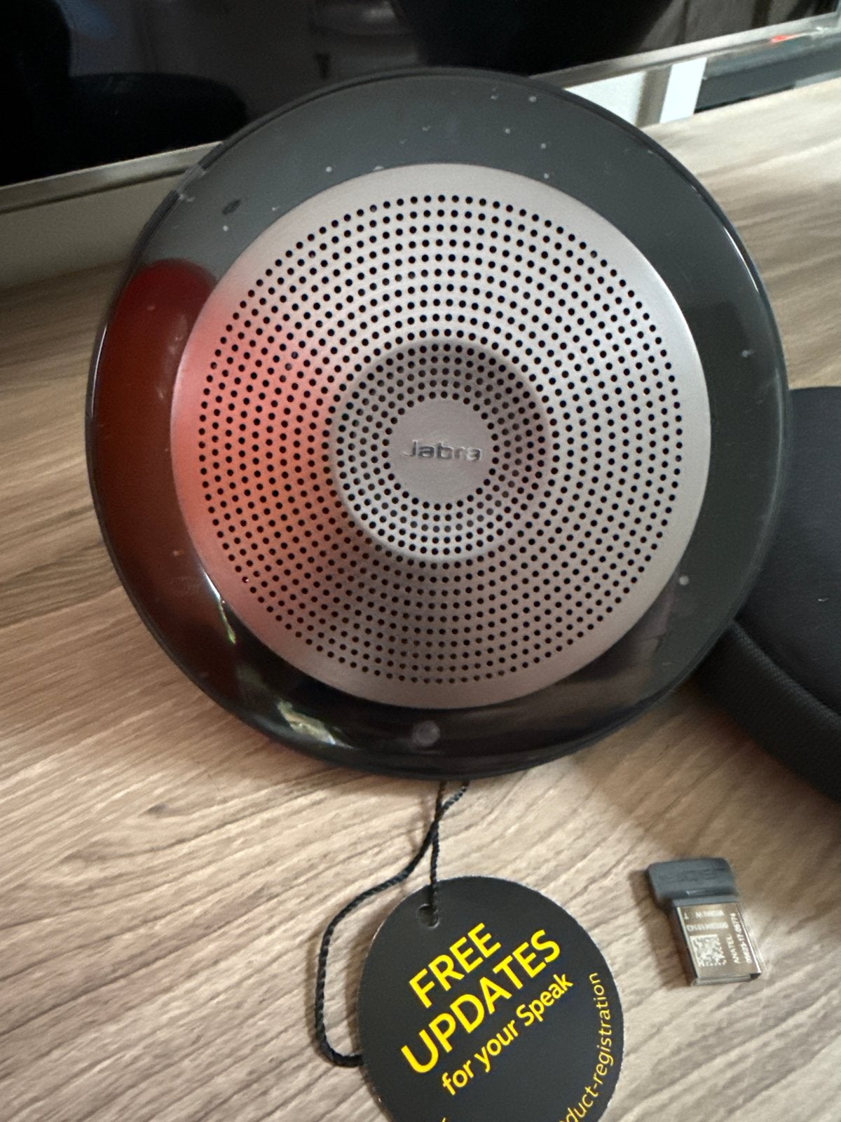 Jabra Speak 750 MS inclusief hoes (nieuw), Overige merken, Gebruikt, Ophalen of Verzenden, Draagbare speaker