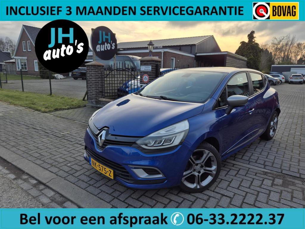 Renault Clio 1.2 TCe Intens GT LINE | 4-CIL | CRUISE | CAM, Voorwielaandrijving, Gebruikt, Met garantie (alle), Blauw