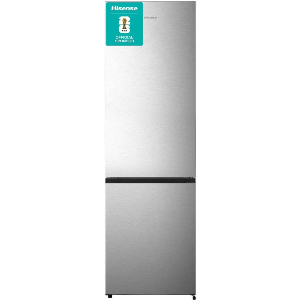 Hisense koelkast RB329N4ACE - RVS - NoFrost, 200 liter of meer, Met aparte vriezer, Nieuw, Hisense Nederland