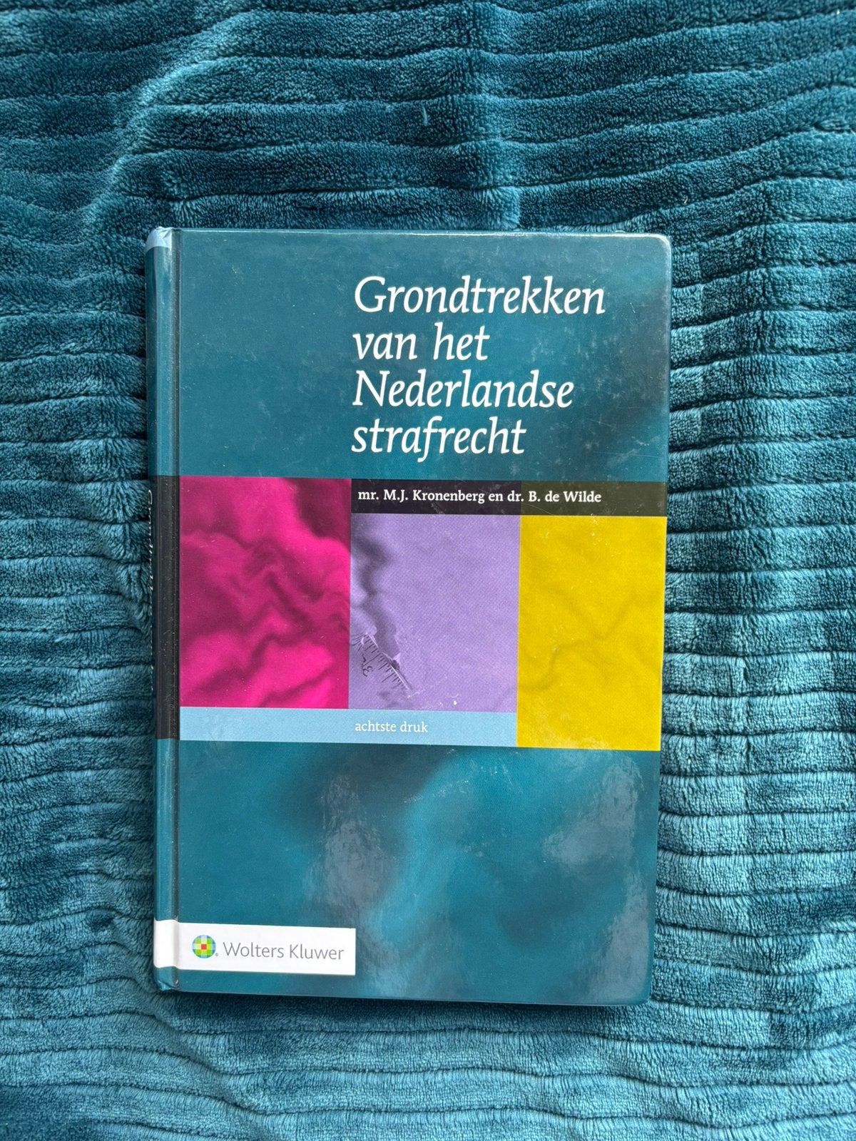 Grondtrekken van het Nederlandse strafrecht, Boeken, Studieboeken en Cursussen, Ophalen of Verzenden, Alpha, Zo goed als nieuw