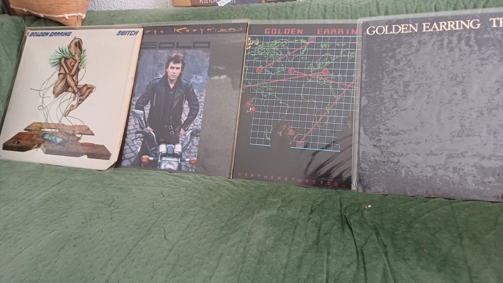 Golden Earring LP's + George Kooymans Solo, Ophalen, Gebruikt, 12 inch