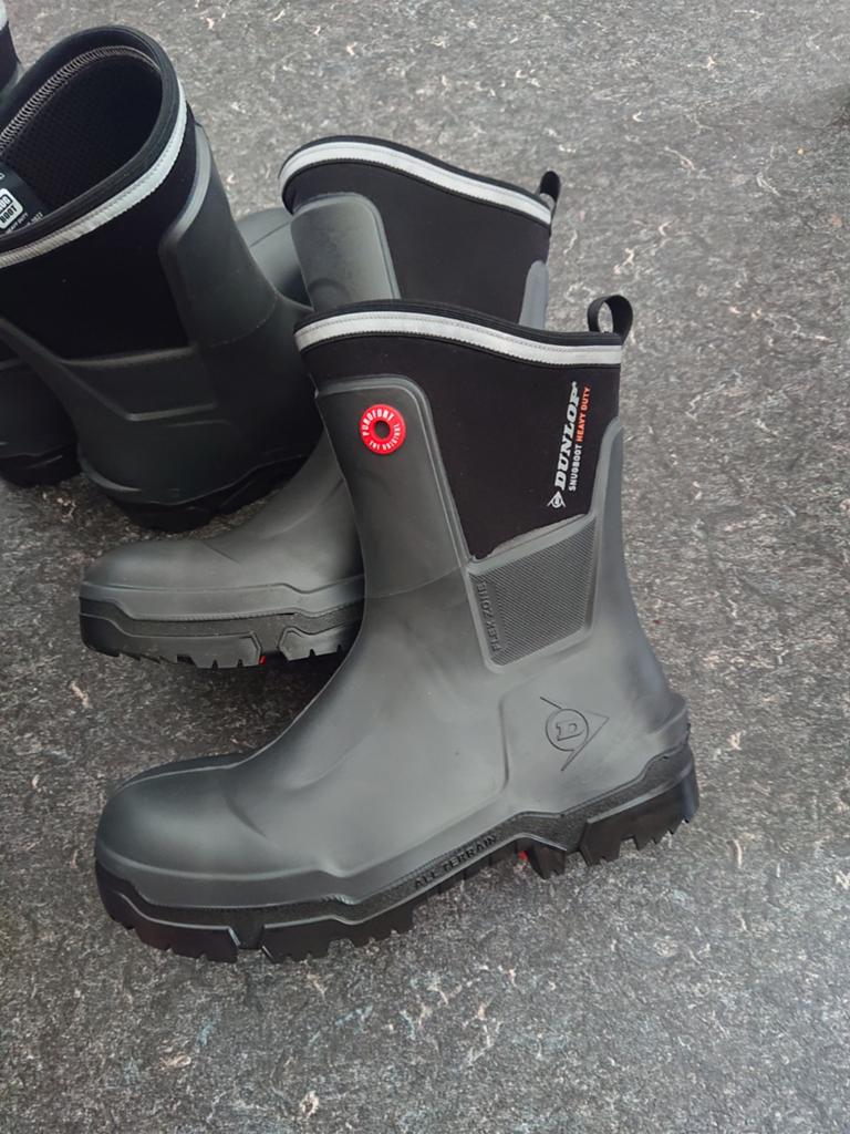 Dunlop Snugboot Heavy Duty Laarzen - Maat 43, Zwart, Ophalen of Verzenden, Dunlop, Regenlaarzen