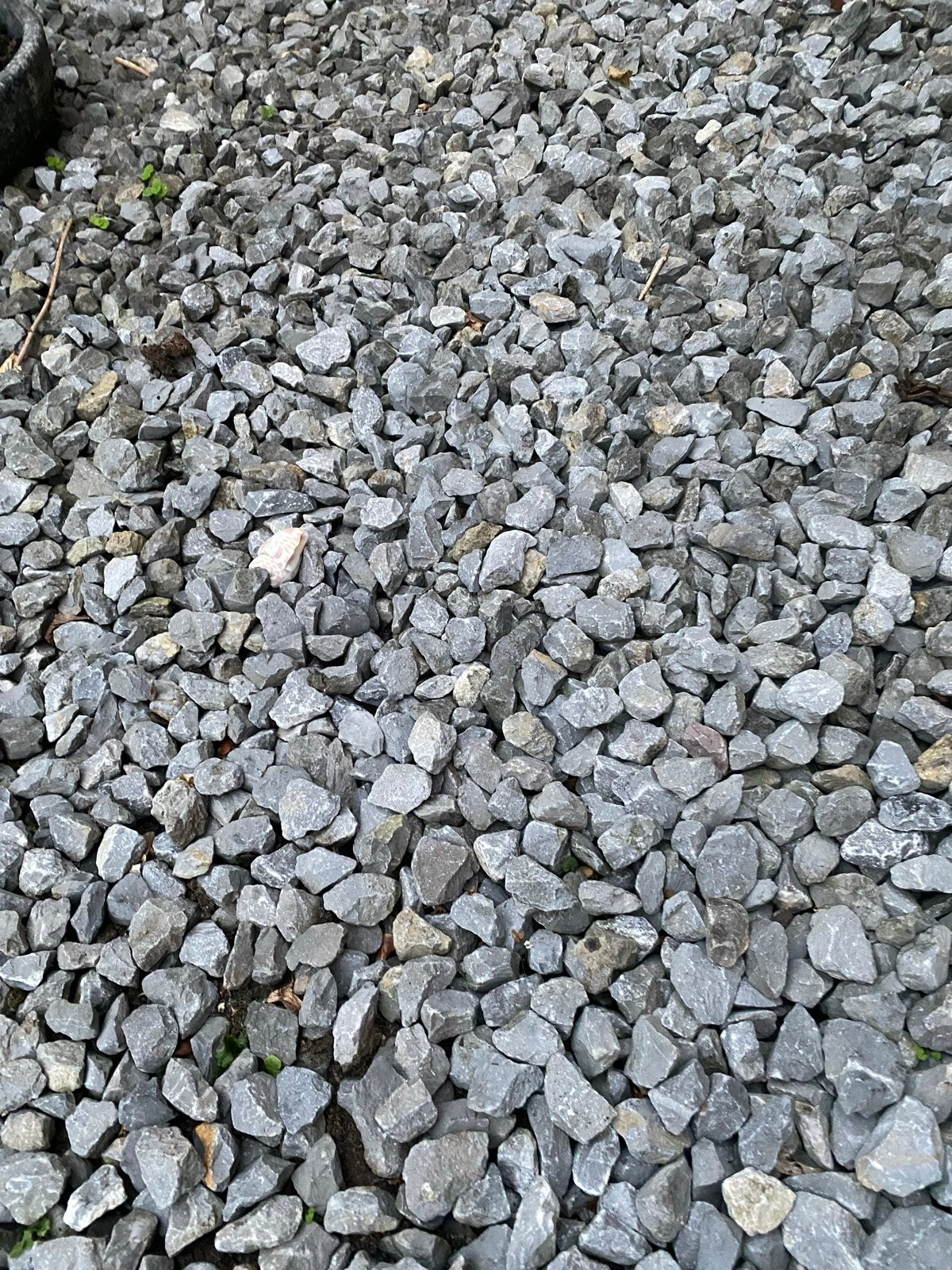 Grijs split voor tuin, oprit of decoratie, Tuin en Terras, Ophalen, Overige materialen, Gebruikt, Split