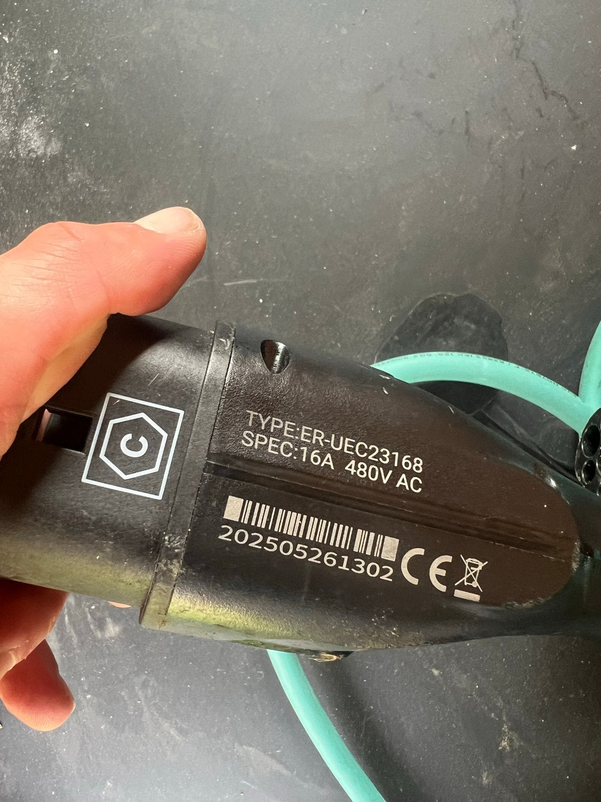ERA Laadkabel Type 2, 16A 480V AC, Ophalen, Gebruikt, Laadkabel