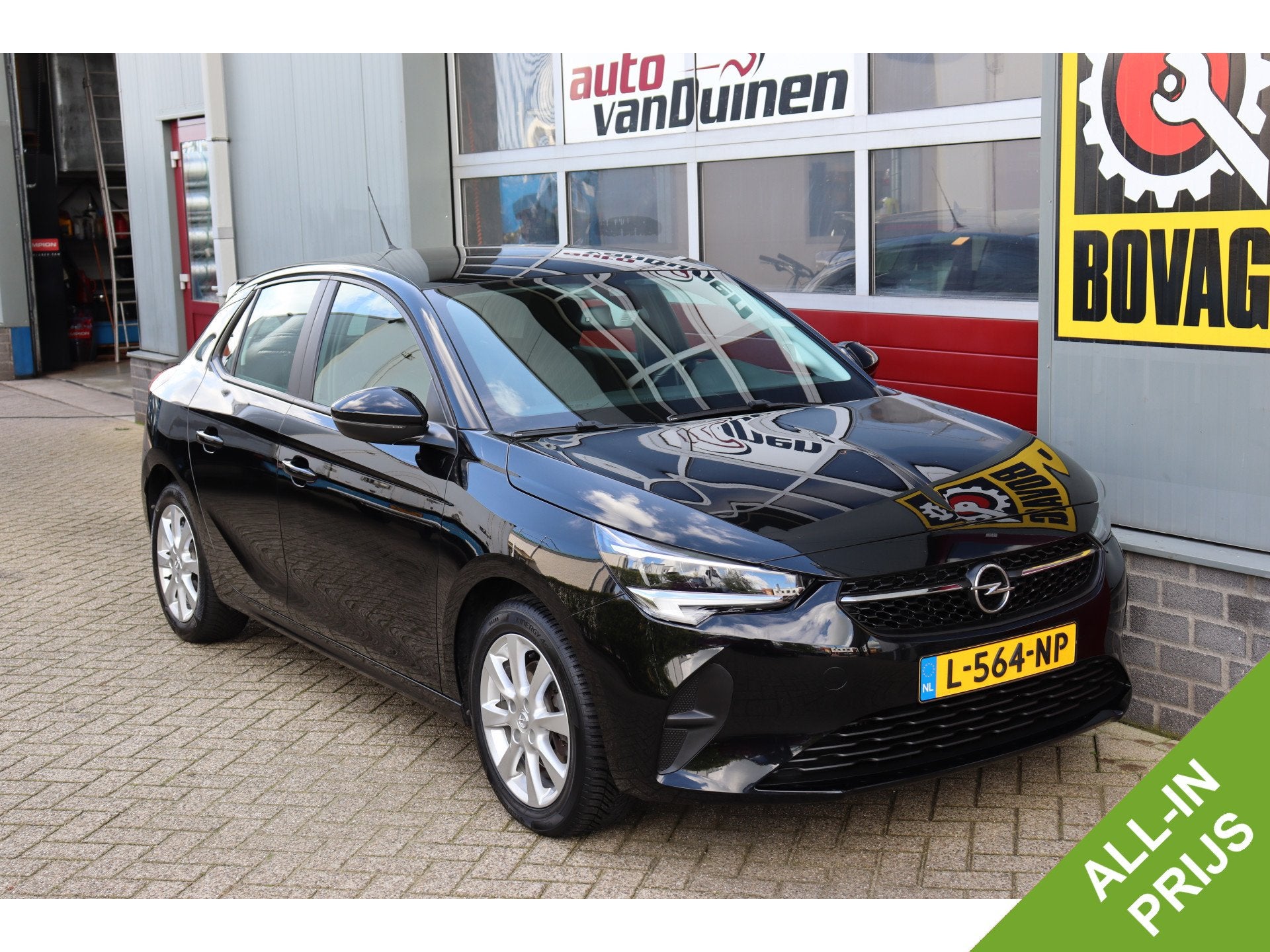 Opel Corsa 1.2 Edition O.a: PDC, Camera, Airco, Cruise, Carp, Dealer onderhouden, Gebruikt, Met garantie (alle), Origineel Nederlands