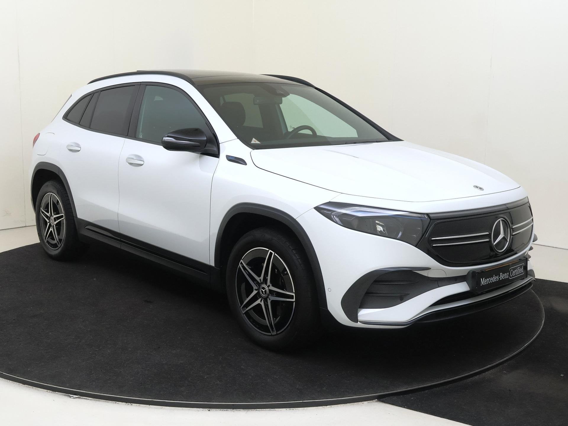 Mercedes-Benz EQA 250 Business Solution AMG 67 kWh / Panoram, Auto's, Gebruikt, 190 pk, Wit, 90 €/maand