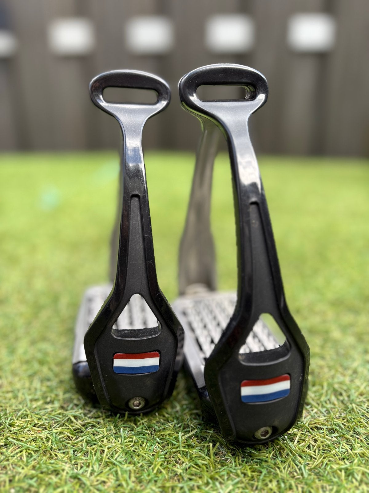 BR Stijgbeugels Aerotech Zwart/Titanium, Dieren en Toebehoren, Ophalen of Verzenden, Gebruikt, Dressuur