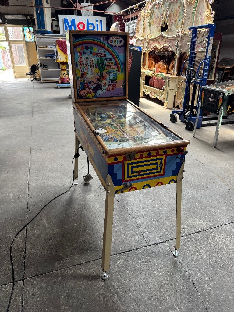 Gottlieb Rainbow-flipperkast (1956), Verzamelen, Automaten | Flipperkasten, Ophalen, Gebruikt, Flipperkast, Gottlieb