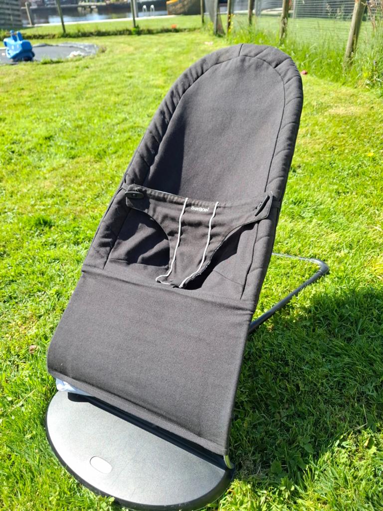 BabyBjörn Wipstoel Bliss - Zwart, Ophalen, Zo goed als nieuw