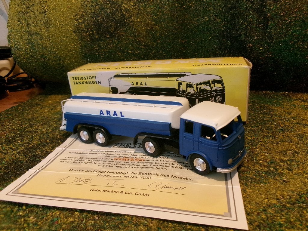marklin 18032 8032 Mercedes ARAL metaal Verzenden kan ook, Ophalen, Nieuw, Bus of Vrachtwagen, Overige merken