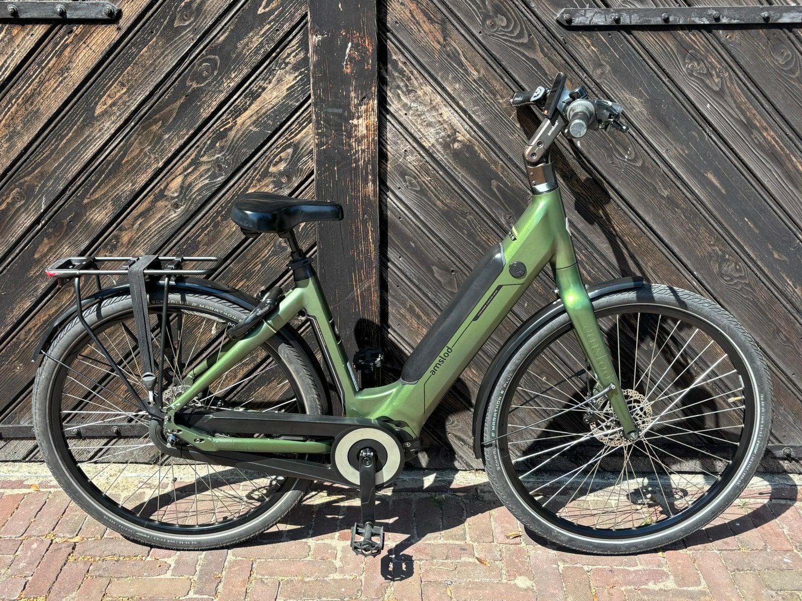 Prachtige Amslod Eton-E MD elektrische fiets middenmoter D51, 59 cm of meer, Ophalen of Verzenden, Zo goed als nieuw, Gazelle