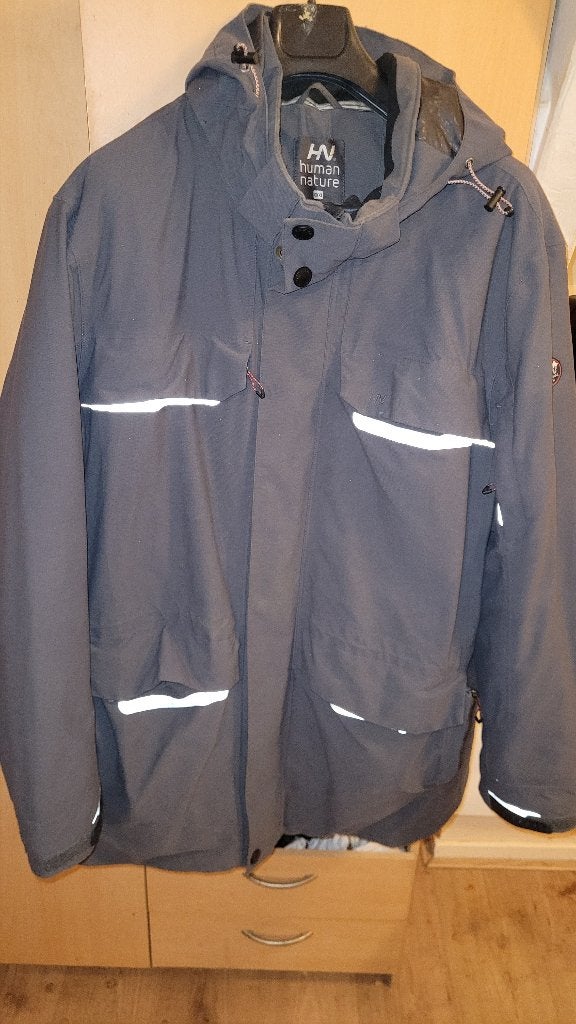 Human Nature 3XL jas heren, Ophalen of Verzenden, Zo goed als nieuw, Overige maten, Grijs
