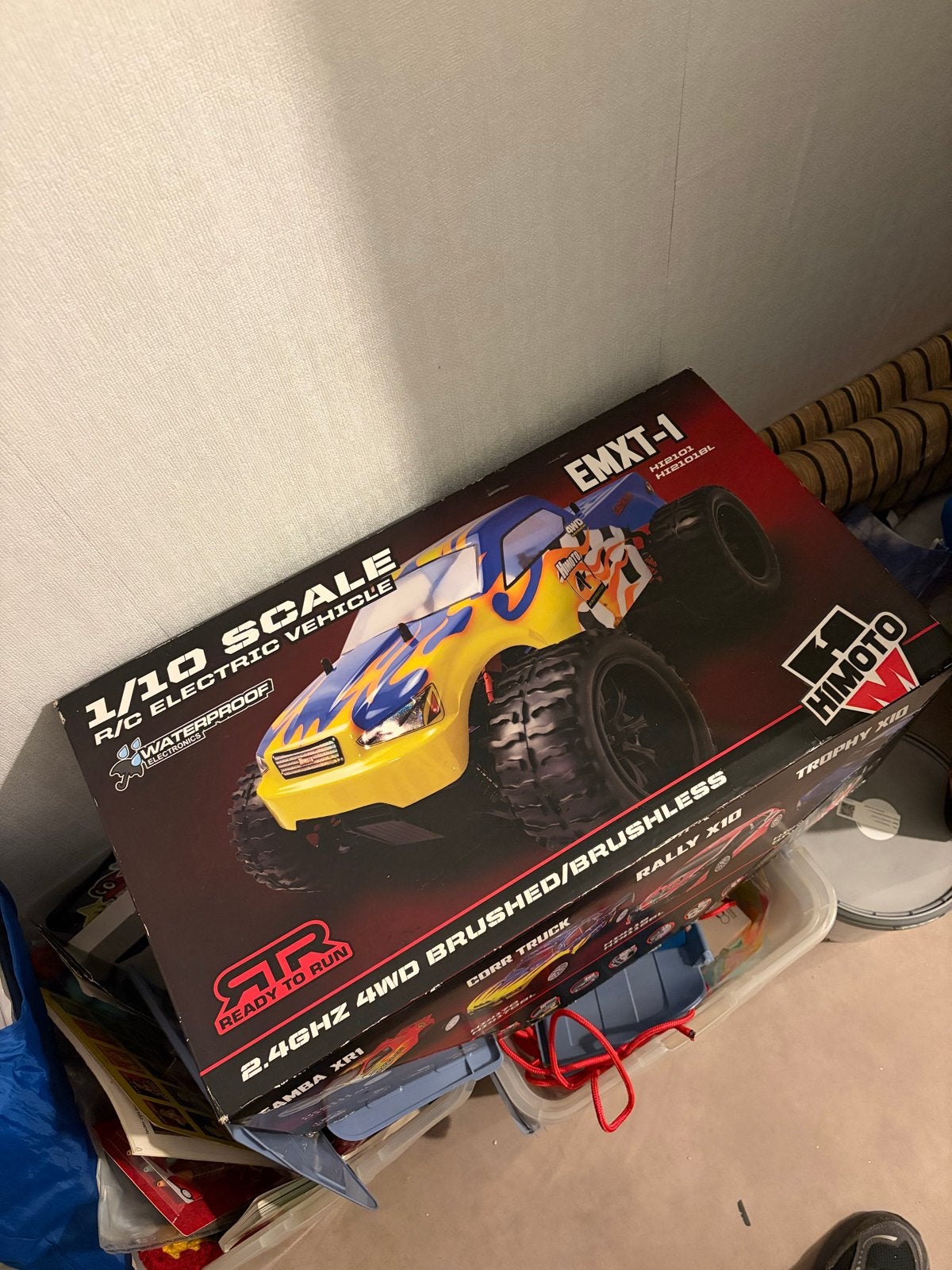 Himoto EMxt-1 1/10 Schaal R/C Elektrische Auto - Nieuw!, Auto offroad, Nieuw, RTR (Ready to Run), Ophalen