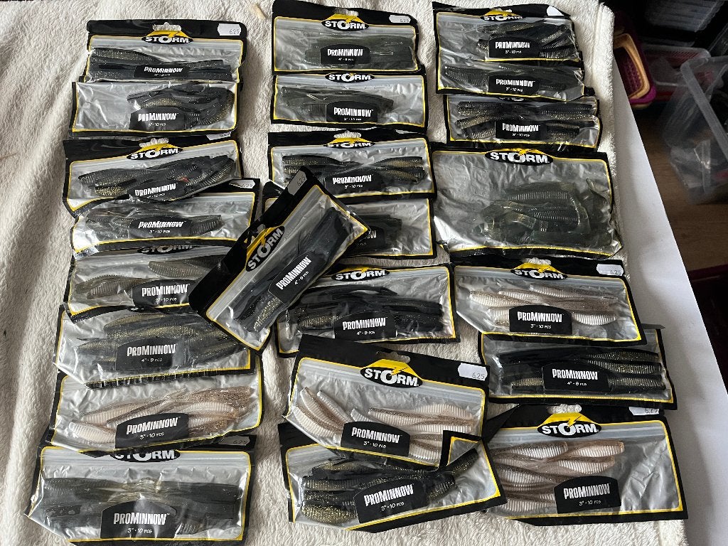 adv 918 / NIEUW mixset 23 pakjes shads STORM, Ophalen of Verzenden, Nieuw, Overige typen