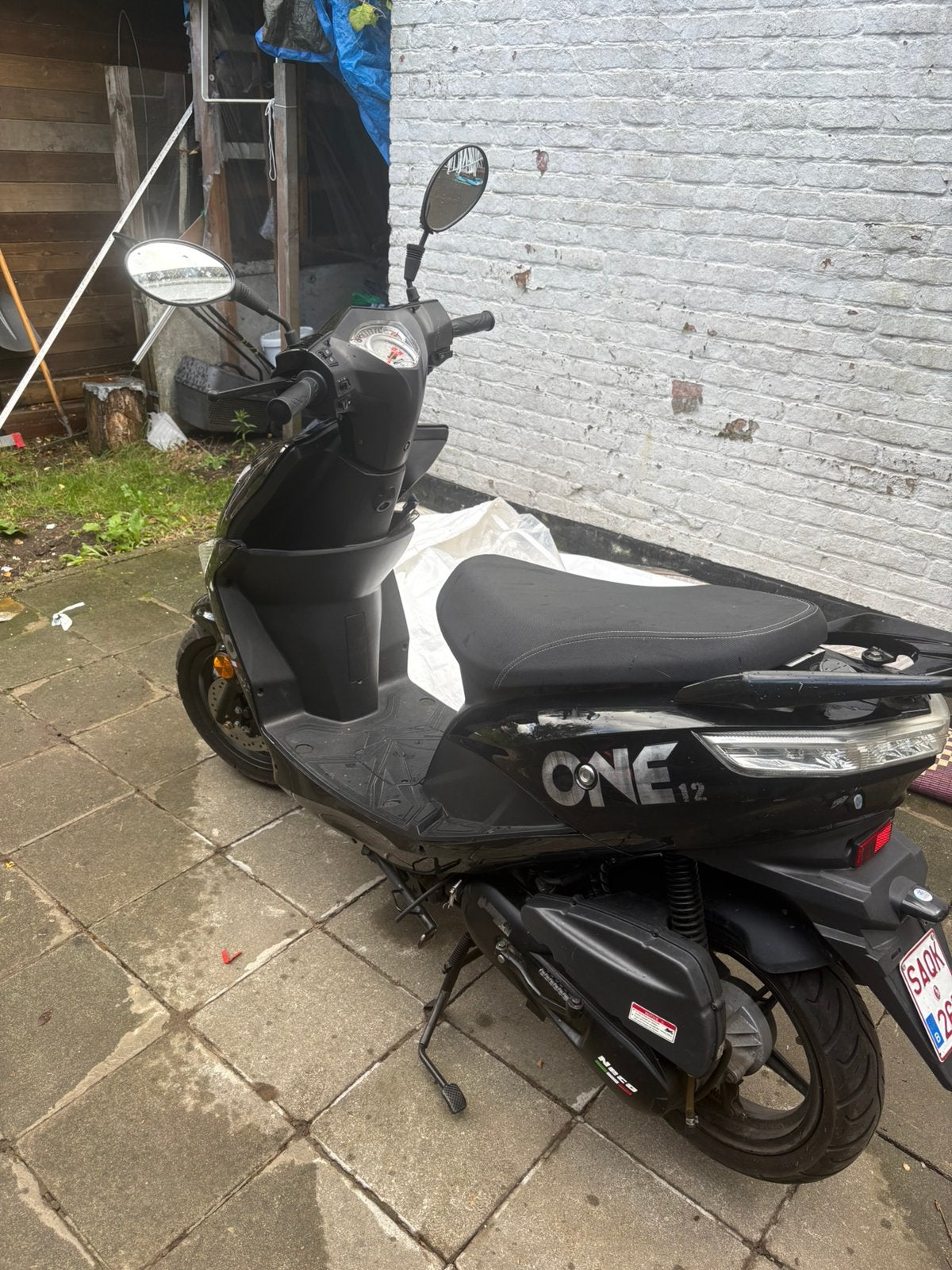Neco scooter one12, Ophalen, Overige modellen, Zo goed als nieuw, Benzine
