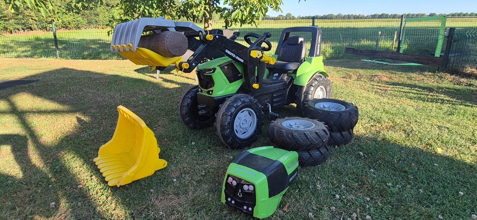 Deutz traptrekker Rolly Toys, Ophalen, Zo goed als nieuw