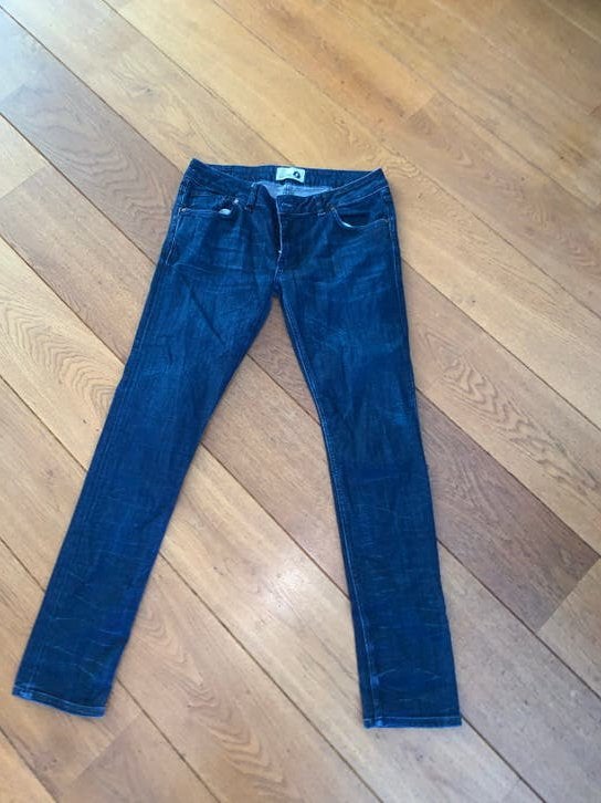 Kuyichi Linda Skinny Jeans W31/L32 - Donkerblauw, Ophalen of Verzenden, Zo goed als nieuw, Blauw, W30 - W32 (confectie 38/40)