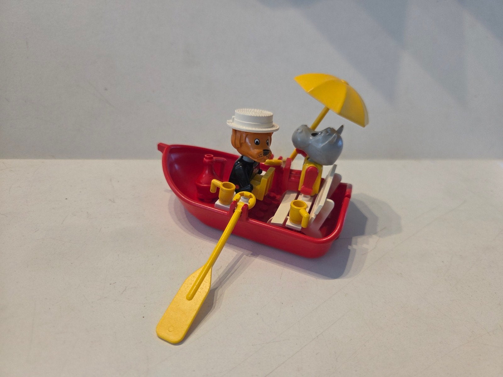 Lego Fabuland 3622 Lionel Leeuw & Hannah Nijlpaard compleet, Ophalen of Verzenden, Zo goed als nieuw