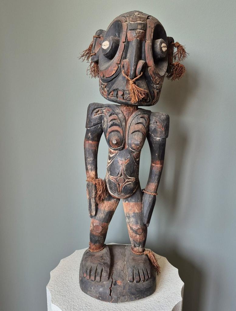 Ritueel beeld Papua new Guinea / Sepik rivier, Ophalen of Verzenden