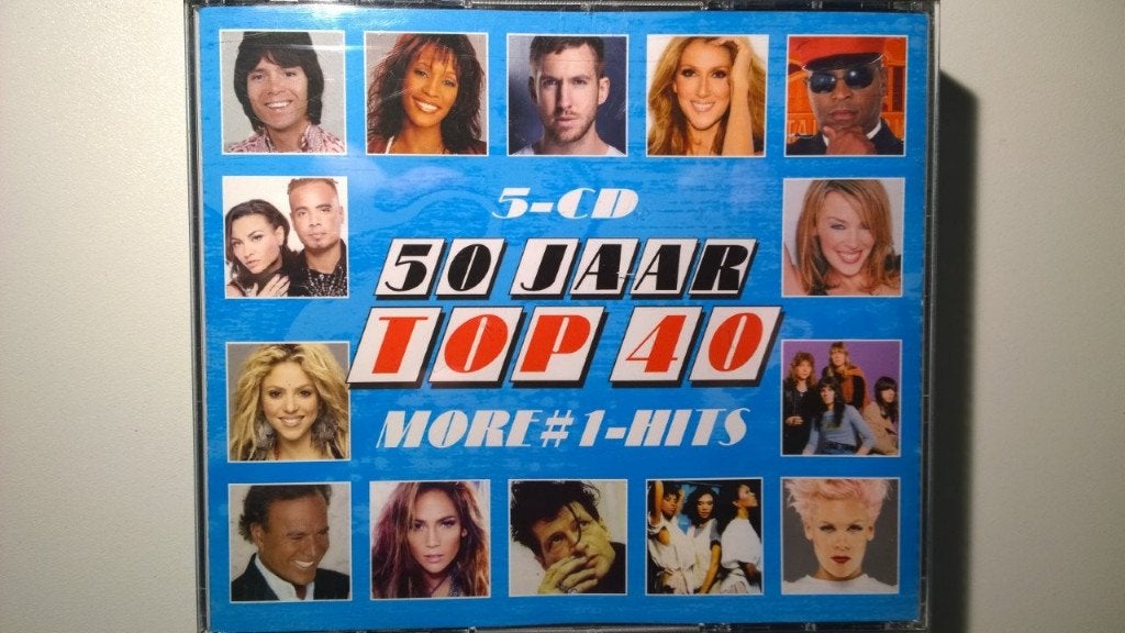 50 Jaar Top 40 More #1-Hits (5 CD), Ophalen of Verzenden, Zo goed als nieuw, Pop, Album