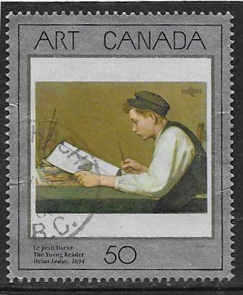 Canada 1988   Schilderij   1083, Verzenden, Gestempeld, Noord-Amerika