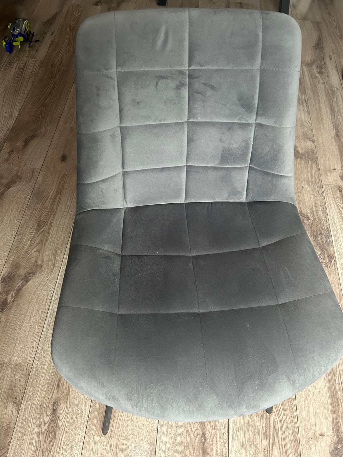 Grijs stoel, Ophalen, Zo goed als nieuw, Eenpersoons, Minder dan 150 cm