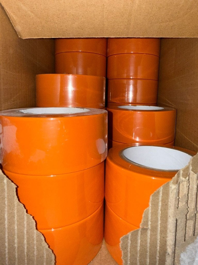 Grote partij pvc tape / stuclopertape GOEDKOOP!, Ophalen, Nieuw