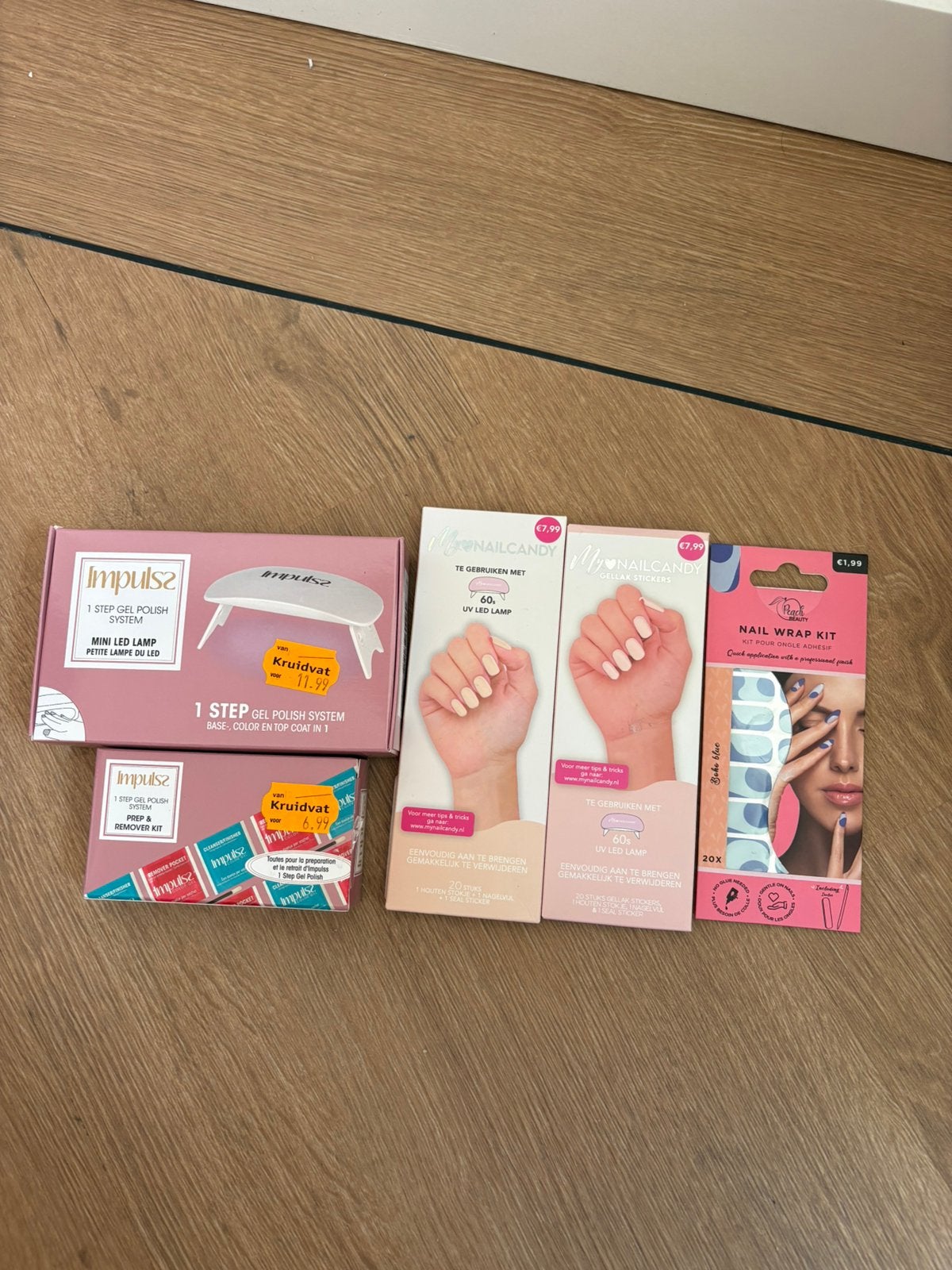 Starters kit voor gel nagels, Ophalen of Verzenden, Nieuw, Overige kleuren, Handen en Nagels