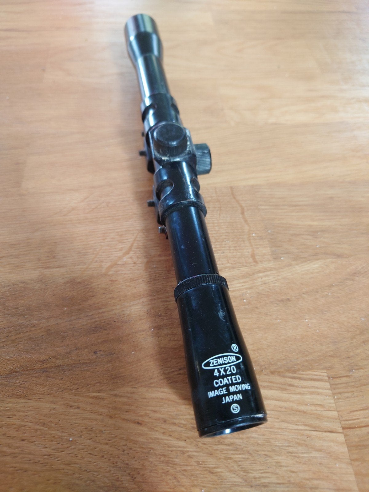 Vizier richtkijker 4x20 gecoat voor PCP of luchtbuks, Ophalen of Verzenden, Gebruikt