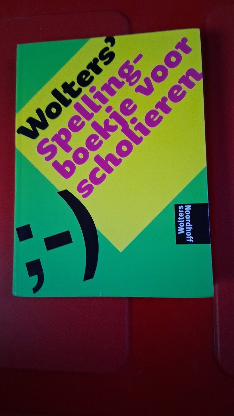 Wolters' Spelling-boekje voor scholieren, Ophalen of Verzenden, Zo goed als nieuw, Nederlands, Wolters