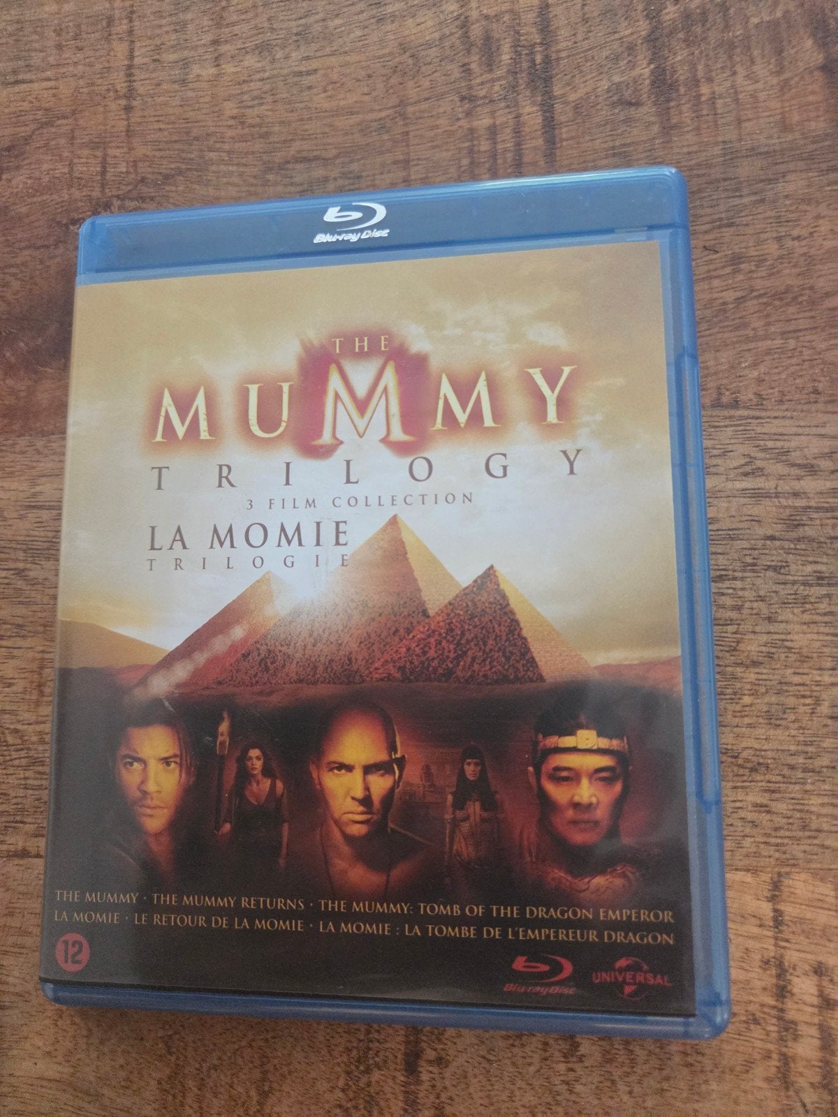 the mummy trilogy blu rays (brendan fraser), Ophalen of Verzenden, Zo goed als nieuw, Actie