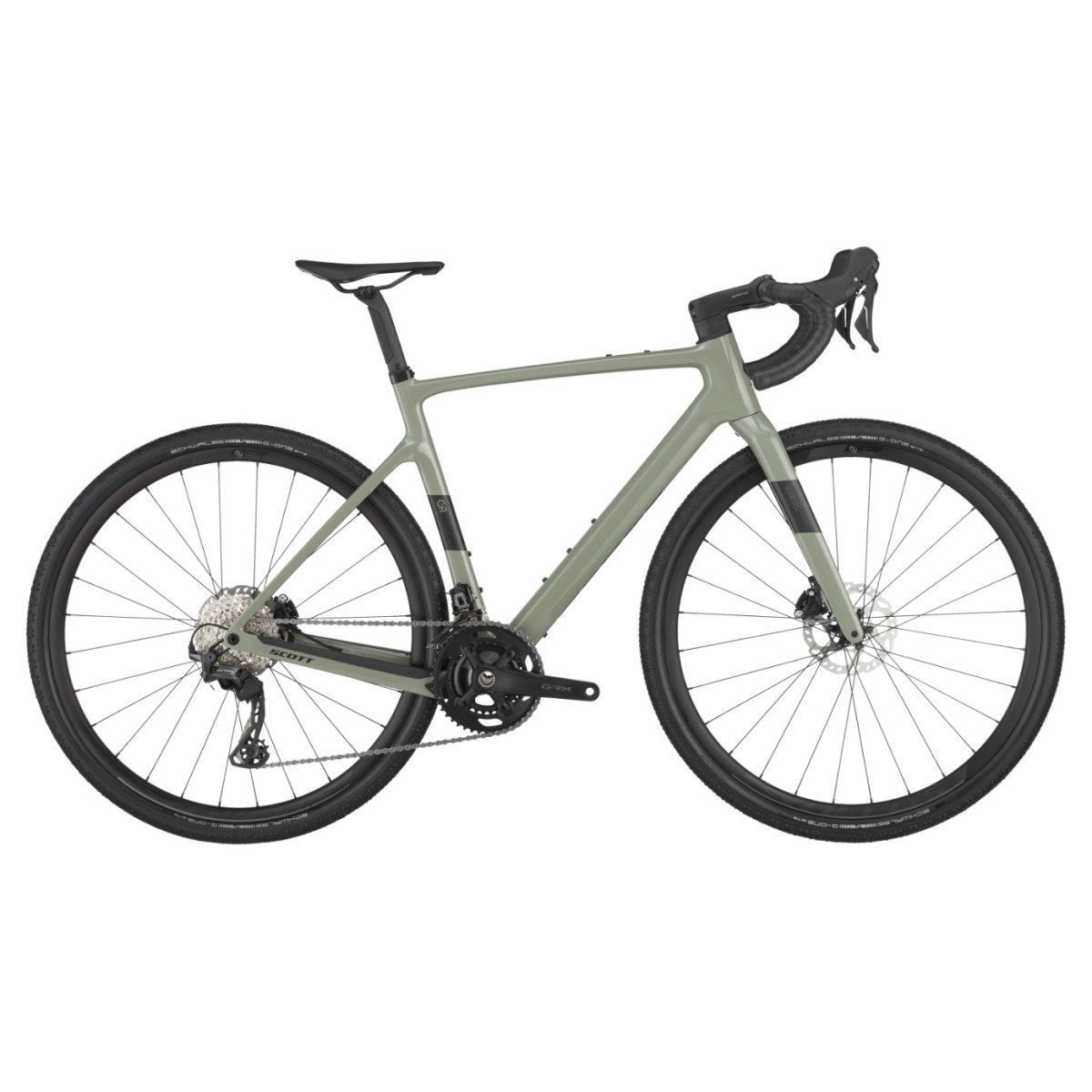 Scott Addict Gravel 50 Heren Undergrowth Green L, -, Heren, -, Nieuw