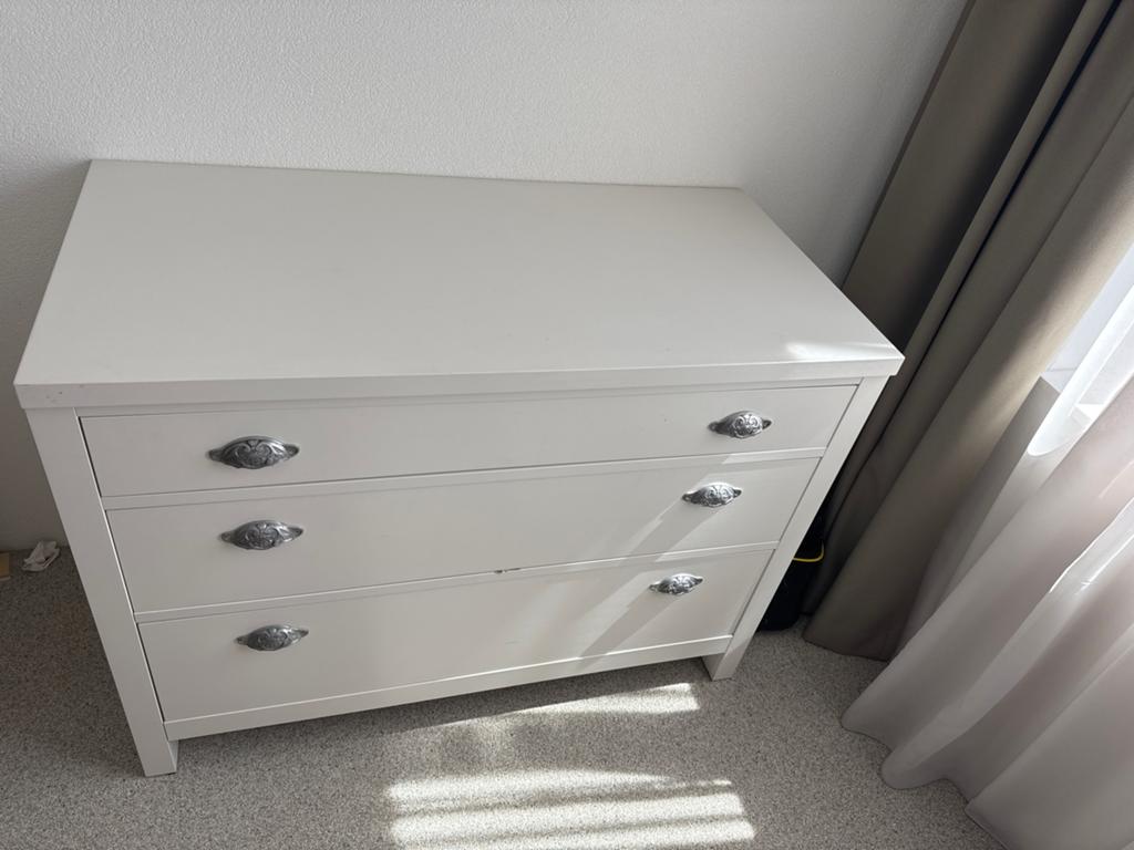 Commode met 3 laden - 120x60x90 cm, Ophalen, Gebruikt, 100 tot 150 cm, 3 of 4 laden