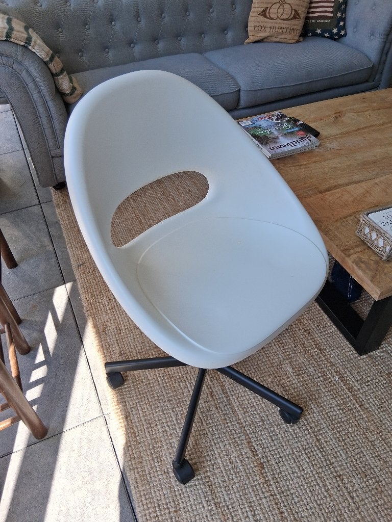 IKEA Loberget / Malskär bureaustoelen 2x, Huis en Inrichting, Ophalen, Gebruikt, Zwart, Bureaustoel